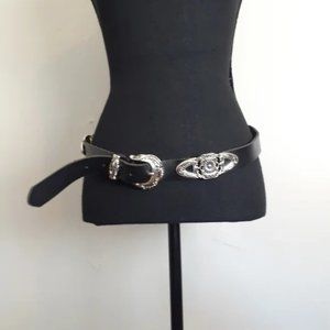 Urban Outfitters Floral Western Belt Leather.